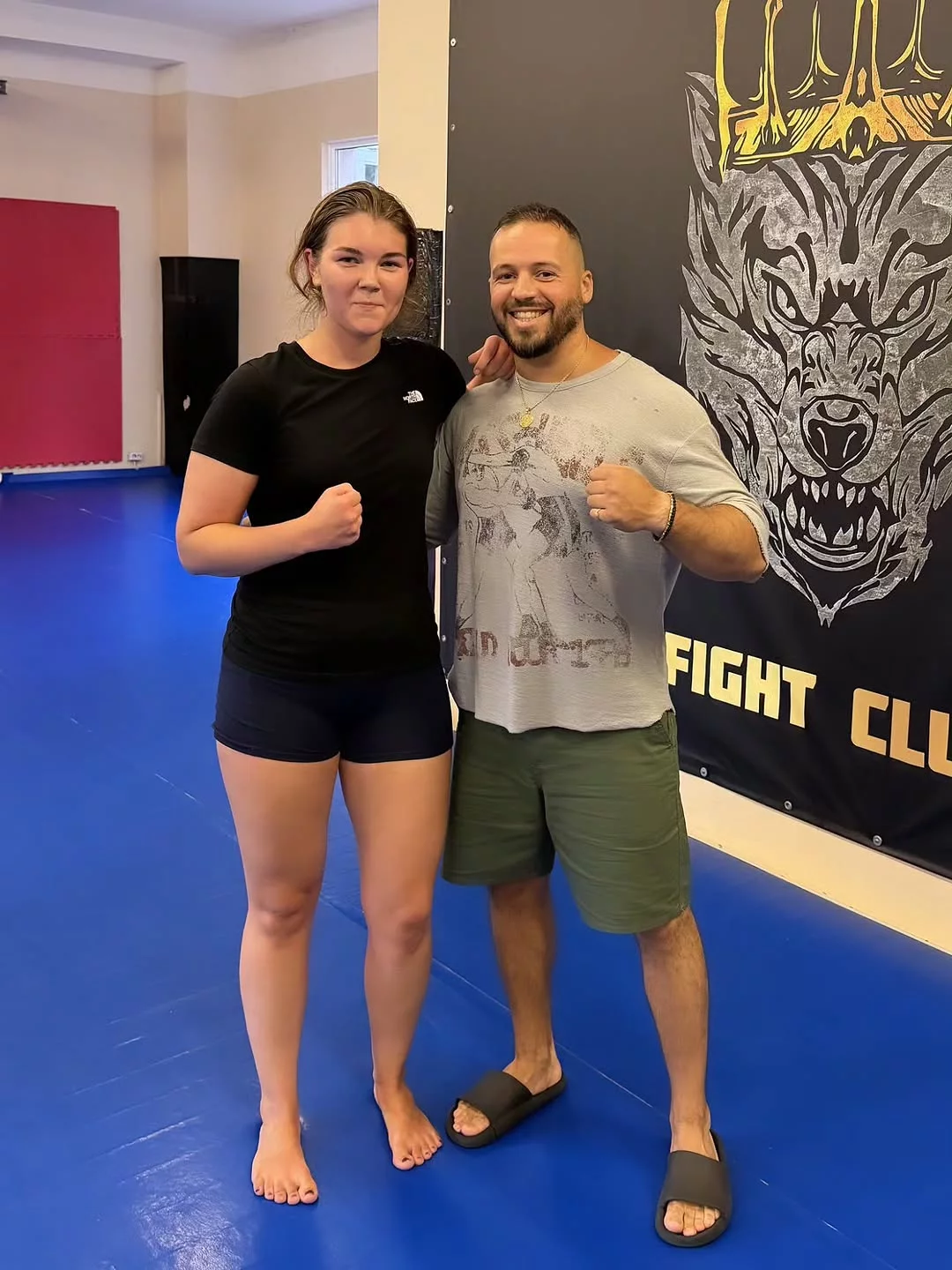 Treneris ar Siazan Wolf Clan sportisti